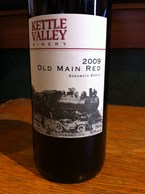 Kettle Valley Winery, Ltd.  Old Main Red 2009